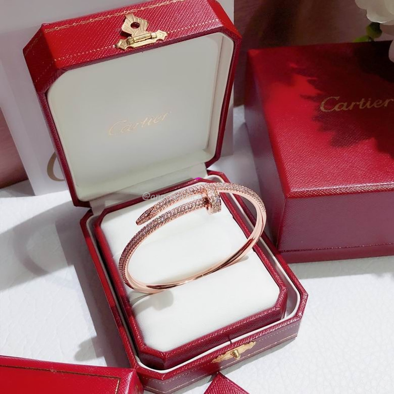 Cartier Bracelet Juste Un Clou Bracelet 18k Rose Gold (3) - newkick.org